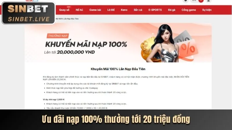 Tiền thưởng nạp lại hàng ngày zo88 Nổ Hũ